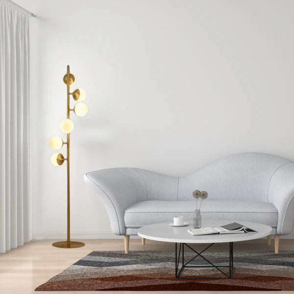SPIRAL GLOW FLOOR LAMP