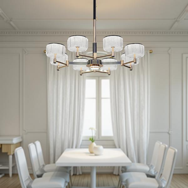 ICE CRYSTAL ELEGANCE CHANDELIER