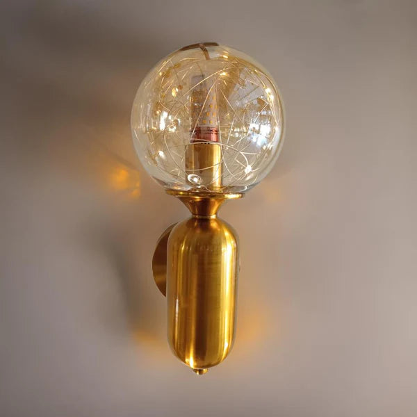 MODERN GLOBE WALL LIGHT