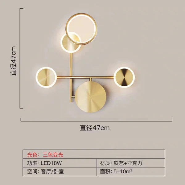MINIMALIST GLOD LED WALL LIGHT