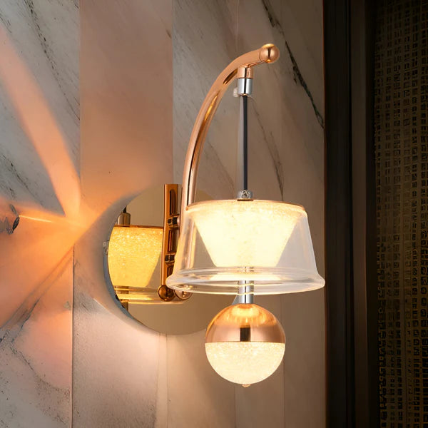 DECORATIVE HANGING WALL LIGHT
