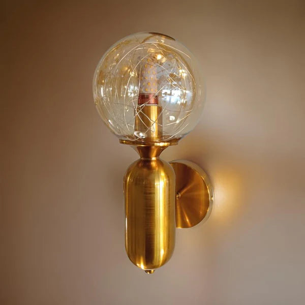 MODERN GLOBE WALL LIGHT