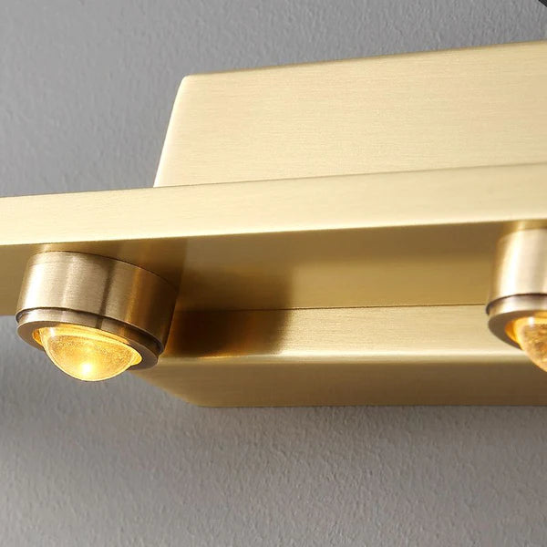 LED BRASS MIRROR LIGHT
