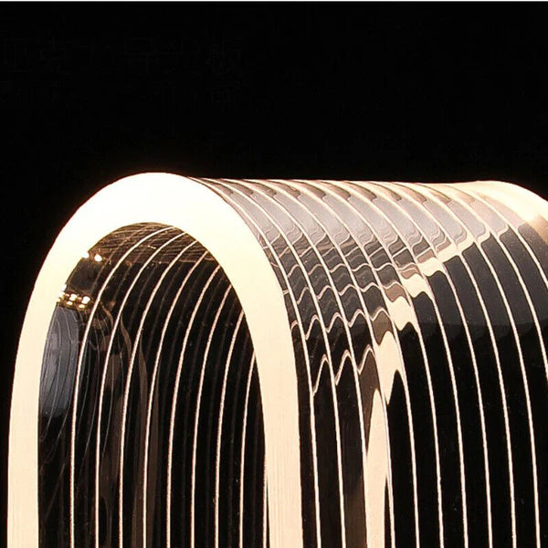 CLEAR GOLD WALL LIGHT