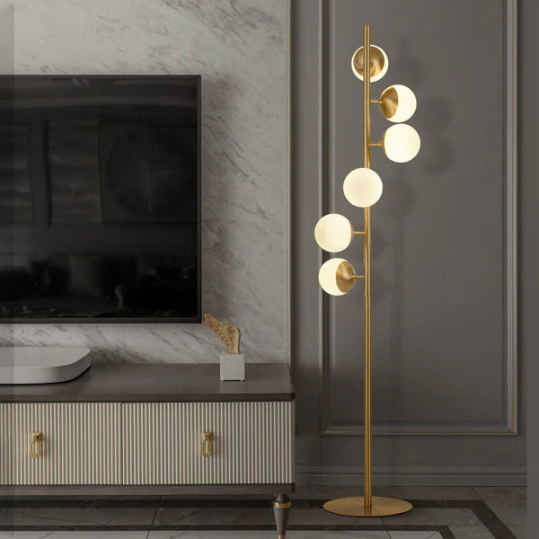 SPIRAL GLOW FLOOR LAMP