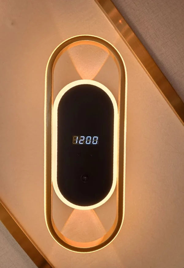 LED DIGITAL CLOCK WALL LIGHT