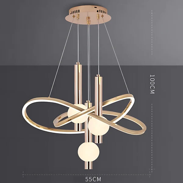 STYLISH GOLD PENDANT LIGHT