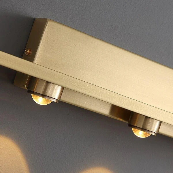 LED BRASS MIRROR LIGHT