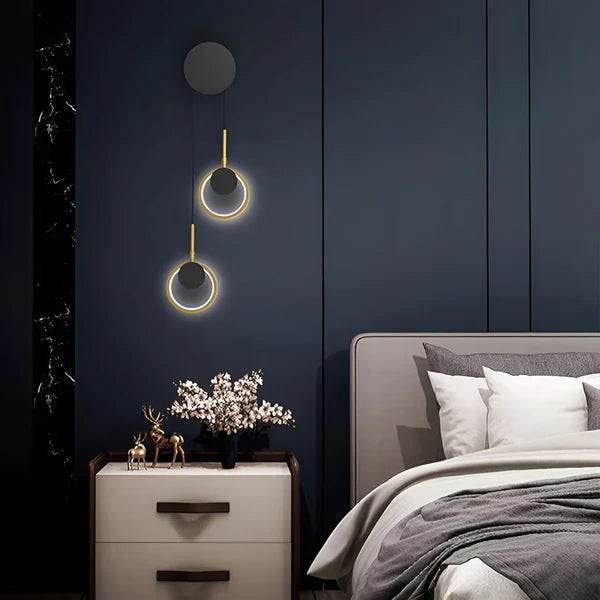 MODERN RING PENDANT WALL LIGHT