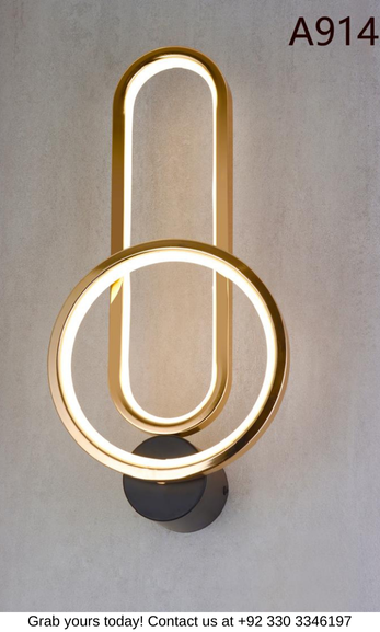 MODERN ROUND WALL LIGHT - WALL LAMP