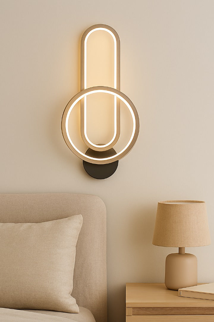 MODERN ROUND WALL LIGHT - WALL LAMP
