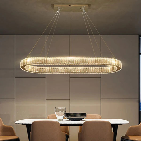 OVAL LUXE CHANDELIER