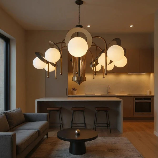 ELEGANT HOME DECOR CHANDELIER