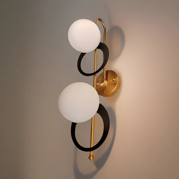 DUAL DISC GLOW WALL LIGHT