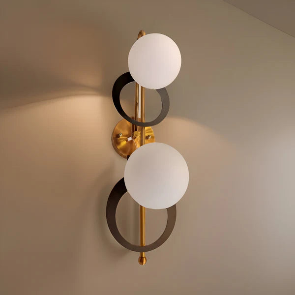 DUAL DISC GLOW WALL LIGHT