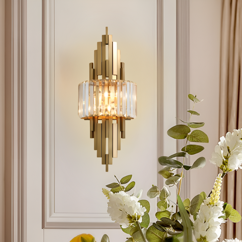 LUXURY CRYSTAL WALL LIGHT