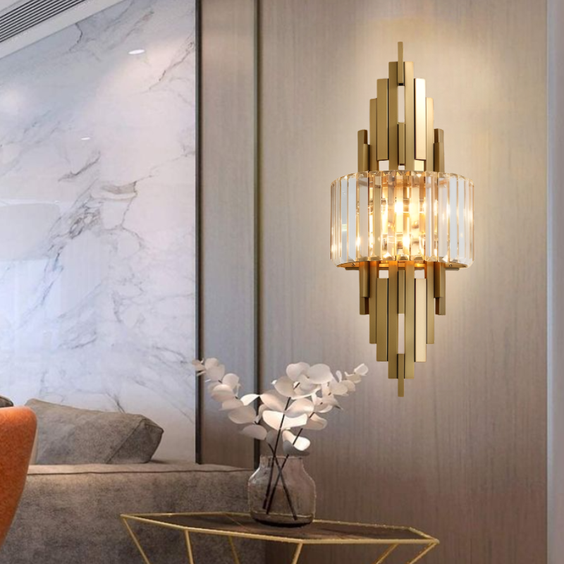 LUXURY CRYSTAL WALL LIGHT