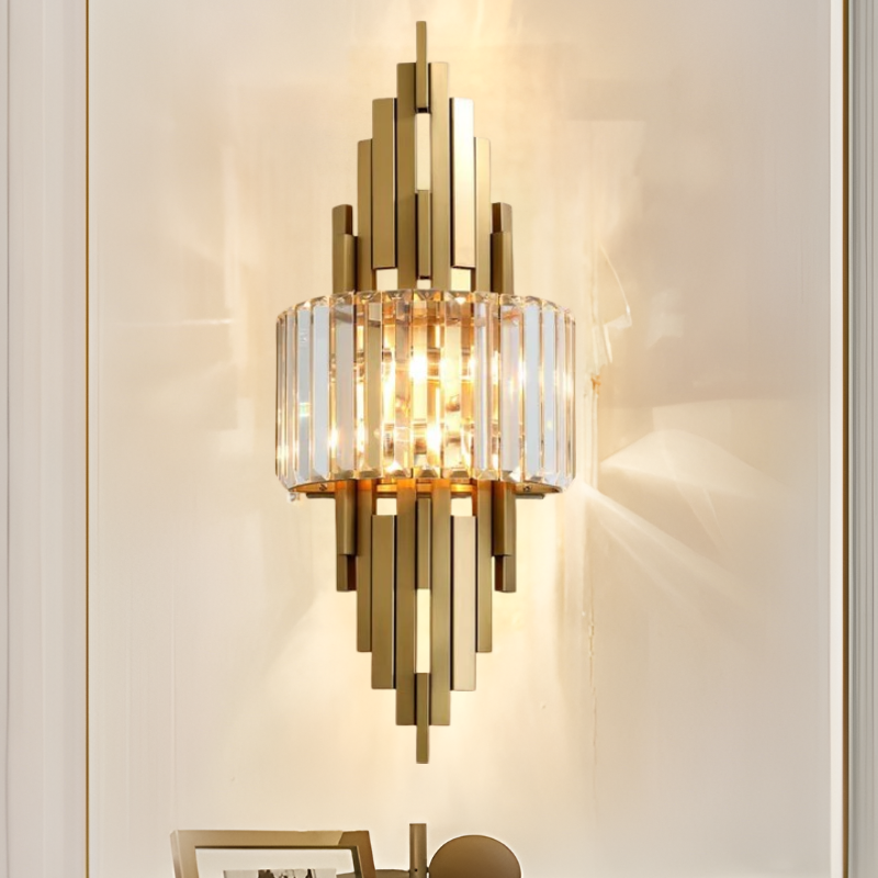 LUXURY CRYSTAL WALL LIGHT