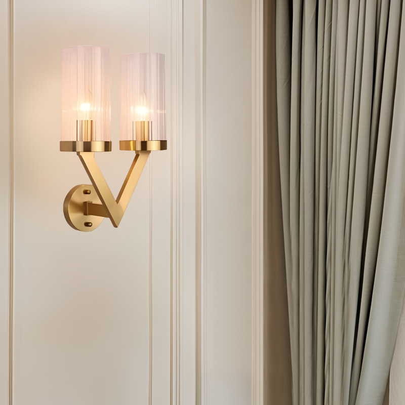 GLASS WALL LAMP