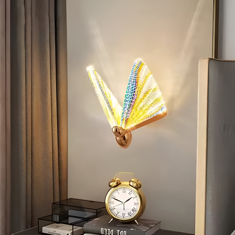 BEAUTIFUL BUTTERFLY WALL SCONCE