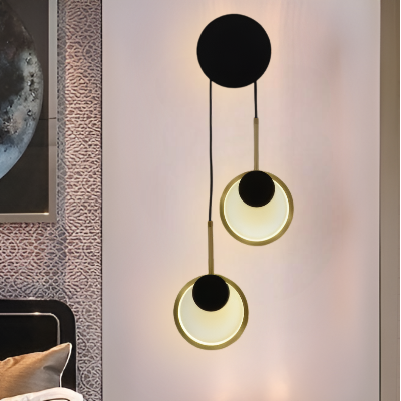 MODERN RING PENDANT WALL LIGHT