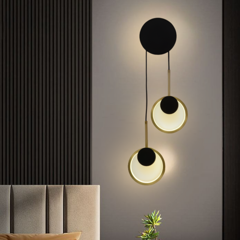 MODERN RING PENDANT WALL LIGHT
