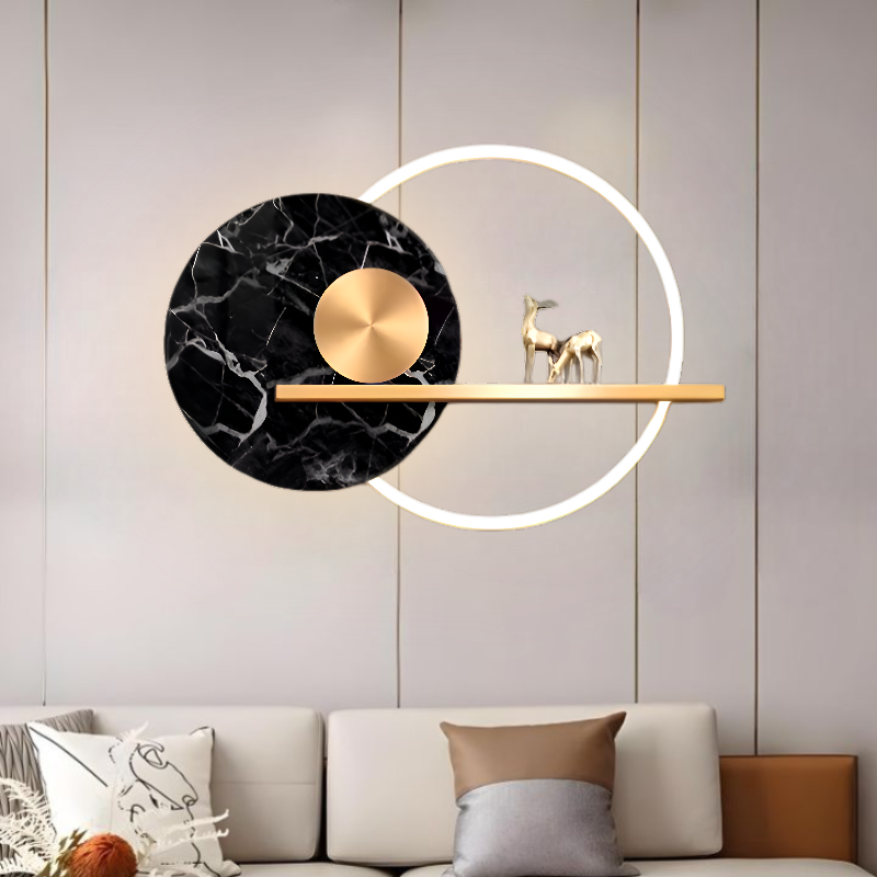 LUNA BLACK WALL LIHGT
