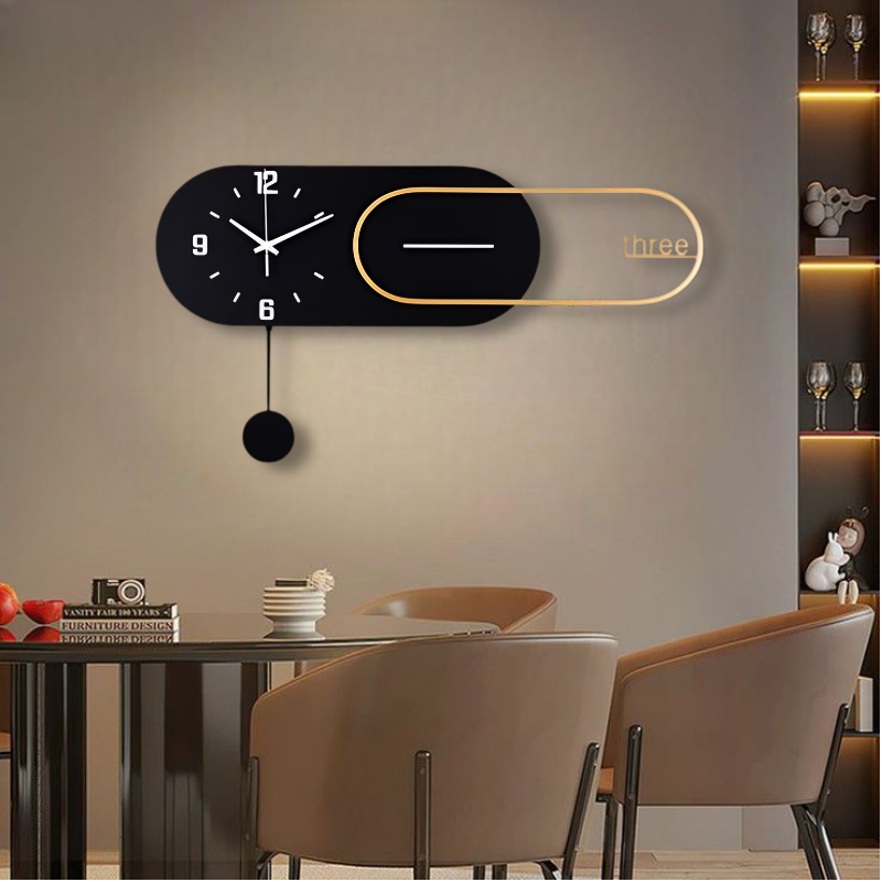 MINIMAL LED CLOCK WALL LIGHT
