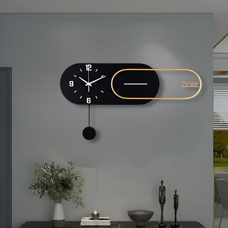 MINIMAL LED CLOCK WALL LIGHT