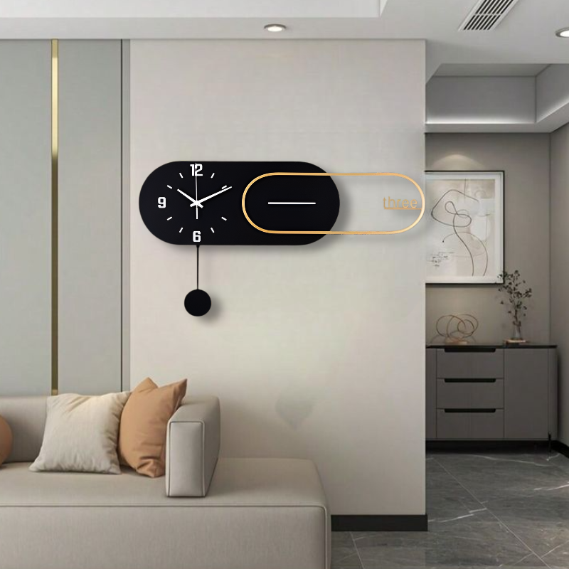 MINIMAL LED CLOCK WALL LIGHT