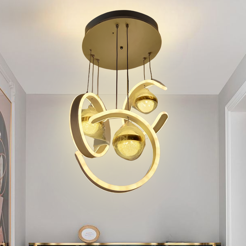 CURVE LED HANGING PENDANT LIGHT