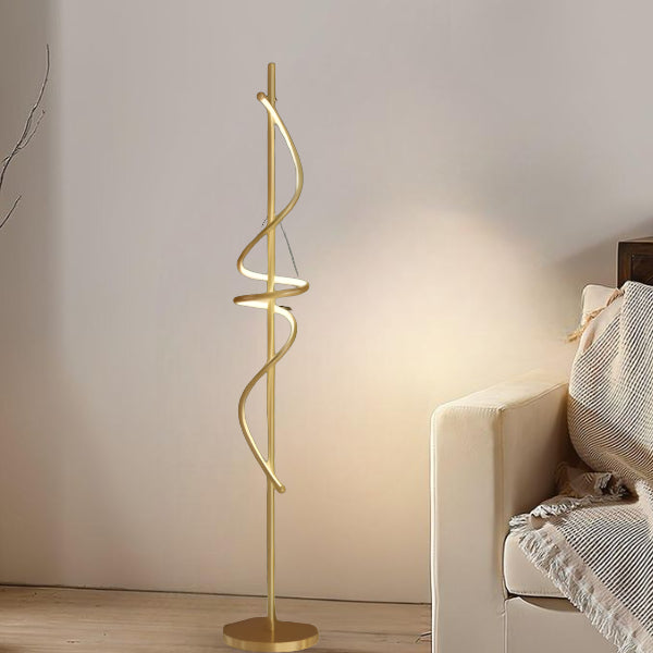SPIRAL FLOOR LAMP