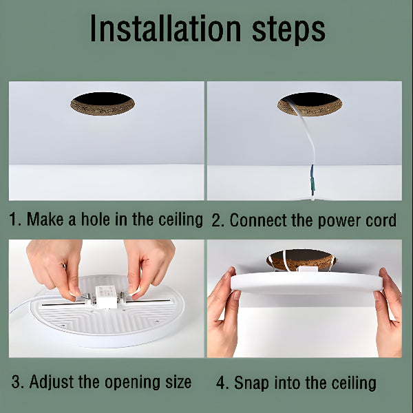 Ultra Thin Round LED Panel Light
