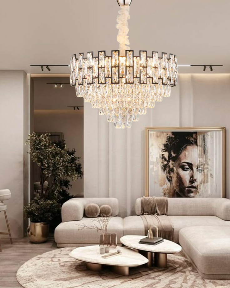 STYLISH CRYSTAL CHANDELIER
