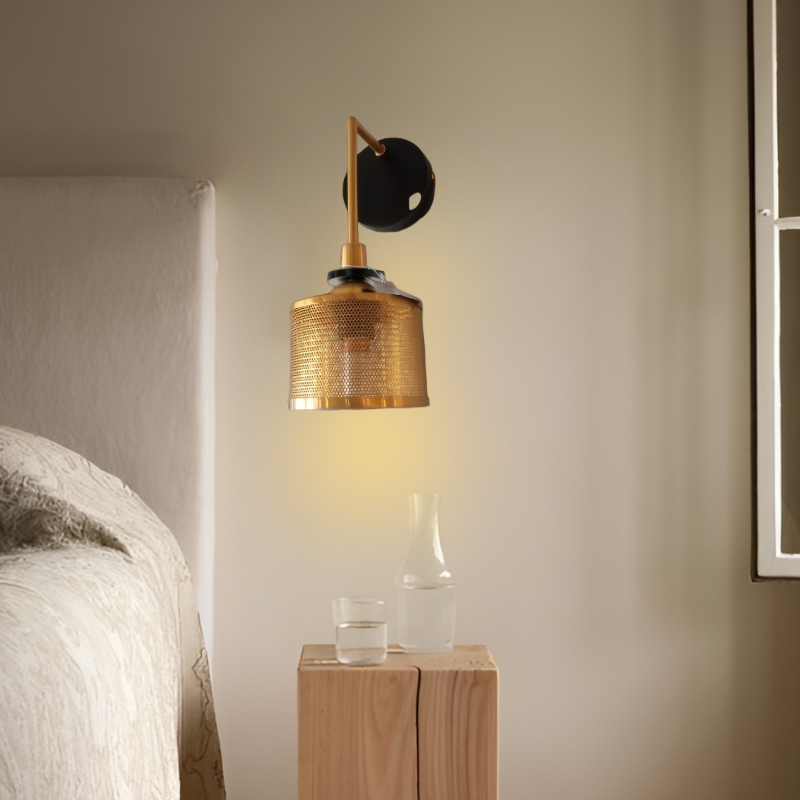 GOLDEN LUXE VINTAGE WALL LAMP