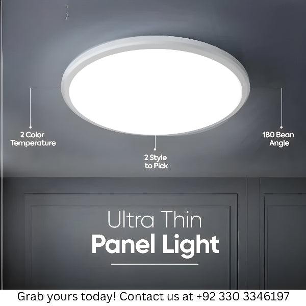 ULTRA THIN ROUND LED PANEL LIGHT