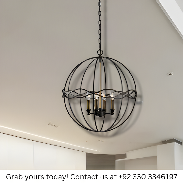 BLACK HANGING PENDANT