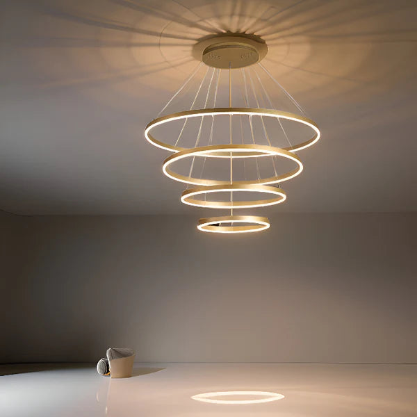 4 RING STYLISH CHANDELIER