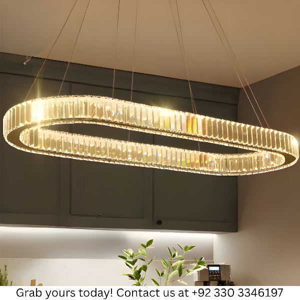 OVAL LUXE CHANDELIER