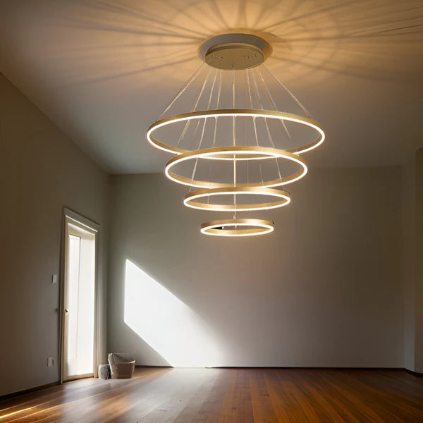 4 RING STYLISH CHANDELIER