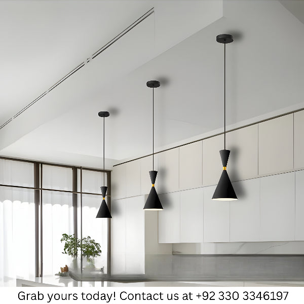 NORDIC GLOW BLACK PENDANT