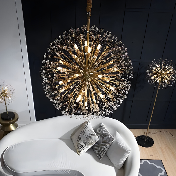 LUXURY LED CRYSTAL CHANDELIER LIGHT