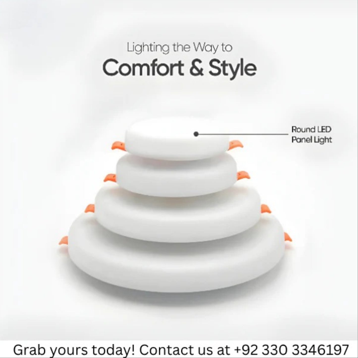Ultra Thin Round LED Panel Light