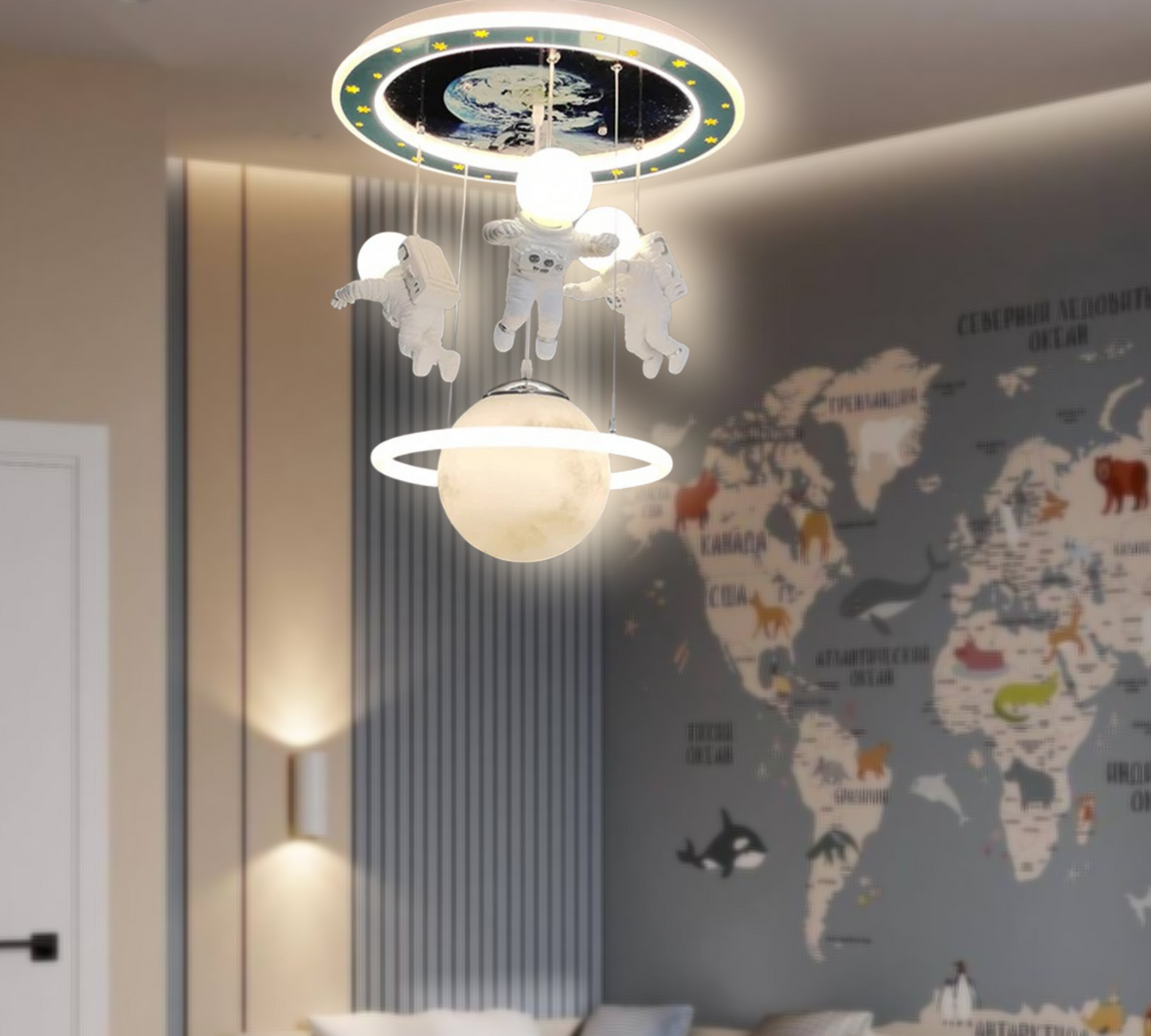 ASTRONAUT CHANDELIER