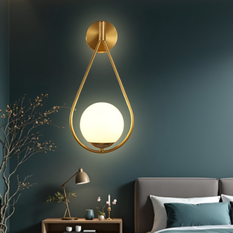 CRYSTAL GLOW WALL SCONCE