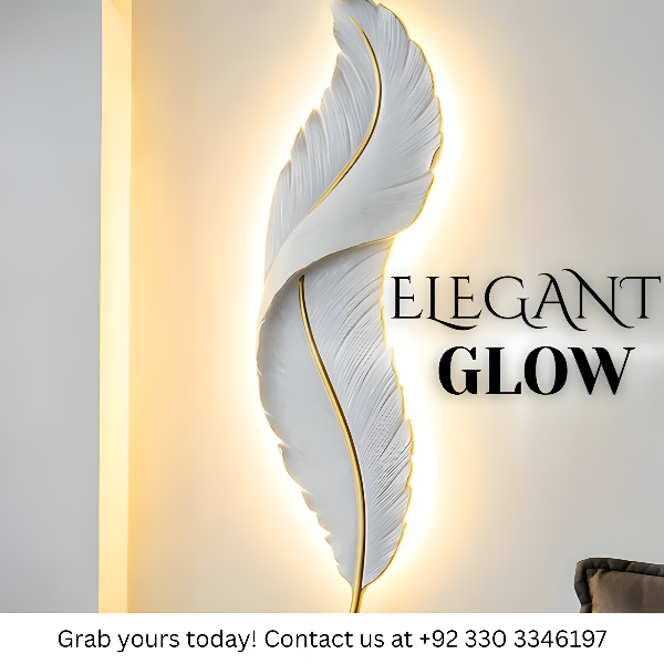 FEATHER WALL LIGHT