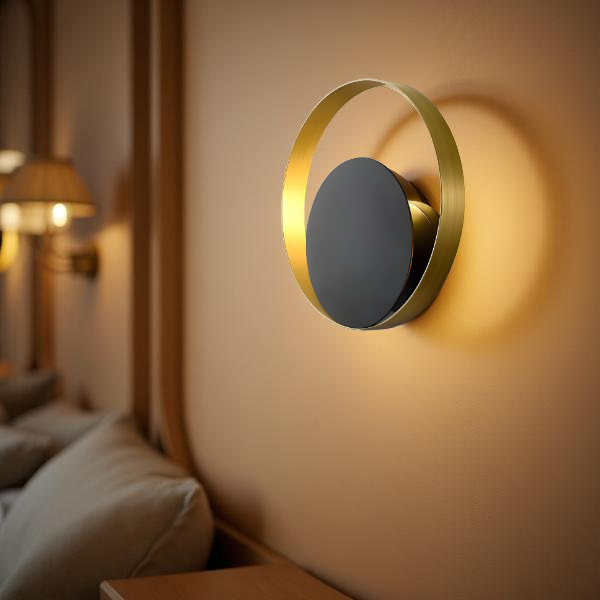 GOLD LED WALL LAMP