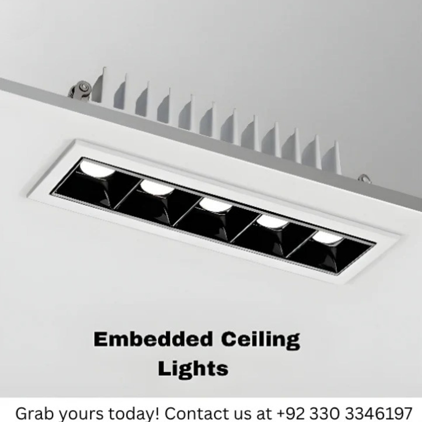 SQUARE CEILING LED STRIP LIGHT