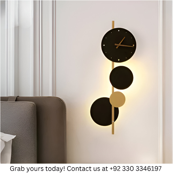 WALLCLOCK LED WALL LIGHT