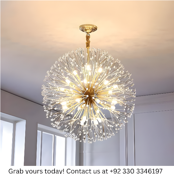 LUXURY LED CRYSTAL CHANDELIER LIGHT